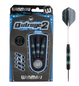 Winmau Outrage 2  Brass Darts