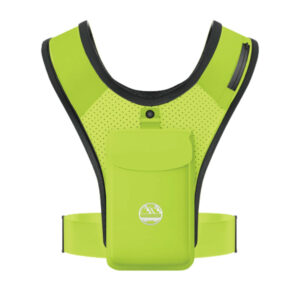 Six Peaks Running Vest with Phone Holder Fluro Yellow