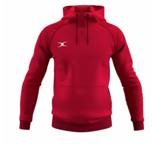 Gilbert Nenagh Ormond Rugby Club GTS Hoodie Top | Red (Adults/Kids)