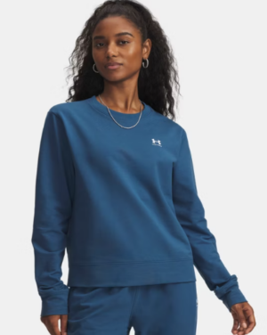 UA Sport Terry Crew Sweatshirt | Wham Blue (Women's)