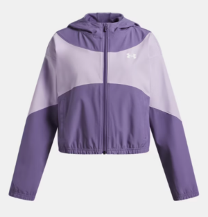 Under Armour UA Rival Woven Jacket | Purple Luxe (Girl’s)
