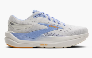 Brooks Ghost Max 3 Running Shoe | Coconut/Blue Heron/Orange (Women's)