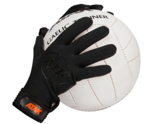 ATAK Sports Air Gaelic Football Gloves | Black (Adults/Kids)