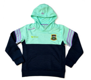 Tipperary Sedona 012 Technical Fleece OH Hoody | Mel Tonal Marine/Mel Tonal Mint/Lavender (Girl's)-NVY/MINT/LAV