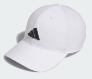 adidas Golf Tour Badge Snap Back Hat | White (Women's)