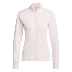 adidas Performance Textured Full Zip Golf Jacket | Blush Pink (Women's)