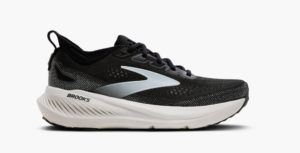Brooks Glycerin GTS 23 Running Shoe (Wide-Fit)  |  Black/Grey (Women's)