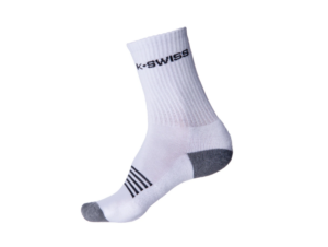 K-Swiss Sport Socks | White/Black (3 Pack) Adults