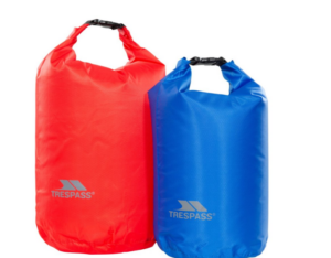 Trespass Euphoria Dry Bags 15L 10L  (2 pack)