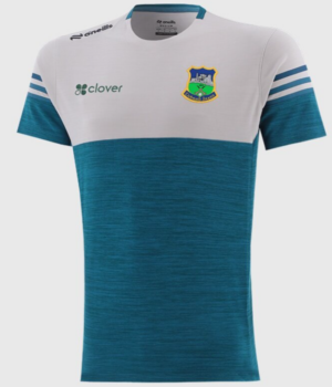 O’Neills Tipperary GAA Sedona T-Shirt |  Mykonos / White  (Kids / Boys)