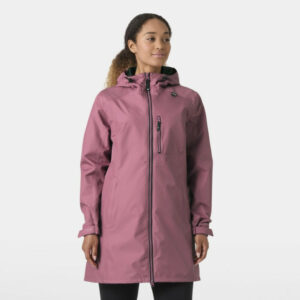 Helly Hansen Long Belfast Rain Jacket | Wildberry (Women’s)