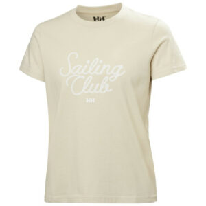 Helly Hansen Core Graphic T-Shirt | Cream (Women's)