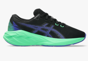 Asics Novablast 5 Grade School Running Shoe | Black/Cobalt Burst (Kid's)