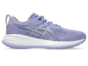 Asics Gel Cumulus 27 Grade School Running Shoe | Bluebell/Dark Olive | Purple (Kid's / Girl's)