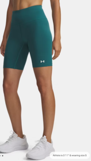 Under Armour Motion Bike Shorts | Rack Green (Women's)