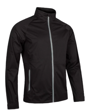 Sunderland Whisperdry Lightweight Stretch Waterproof Golf Jacket | Black (Men's)