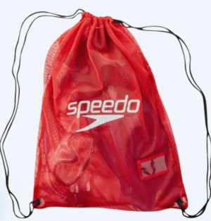 Speedo Mesh Equipment Swim Bag 35L | Red