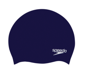 Speedo Moulded Silicone Swim Cap | Black (Junior)
