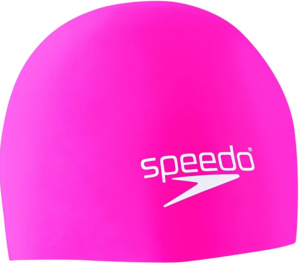 Speedo Flat Silicone Swim Cap | Pink (Adults)