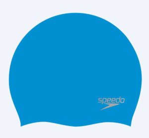 Speedo Flat Silicone Swim Cap | Aqua (Adults)