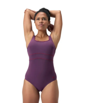 Speedo Shaping Contour Eclipse Swimsuit | Purple (Women's)