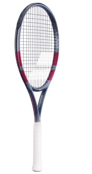 Babolat EVO Aero LITE Gen2 Tennis Racket | Grey/Raspberry Pink (Senior)