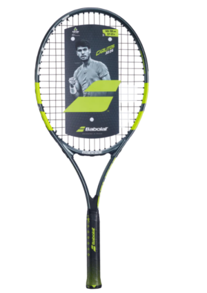 Babalot Carlitos 26" Tennis Racket | Grey Aero (Junior)