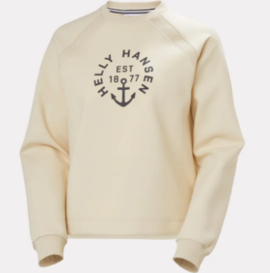 Helly Hansen Capri Crew Top Sweatshirt | Cream (Women's)