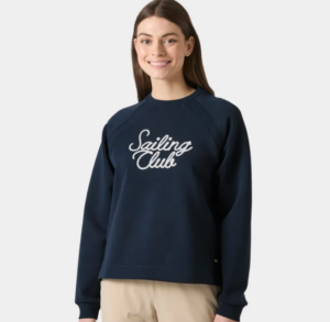 Helly Hansen Capri Crew Top Sweatshirt | Navy (Women's)