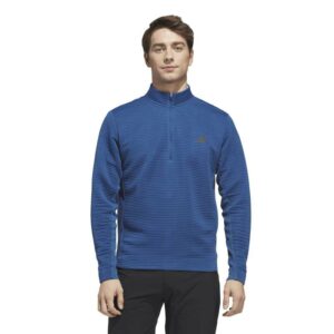 adidas Ultimate365 Dwr Textured Quarter Zip Top Sweatshirt | Dusky Petrol (Men's)