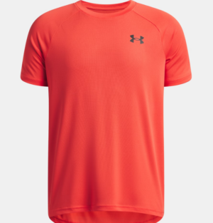 Under Armour UA Tech™ 2.0 Tee Shirt | Venom Red (Kid's / Boy's)