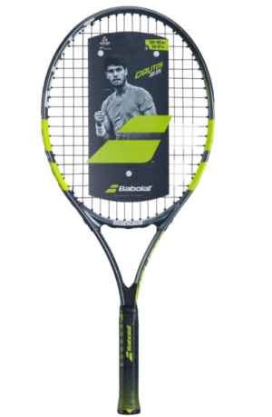 Babalot Carlitos 25" Tennis Racket | Grey Aero (Junior)
