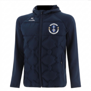 O’Neills Silvermines GAA Vortex Lightweight Hooded Padded Jacket | Marine Navy