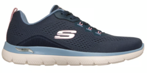 Skechers Arch Fit Summit Daily Flow Shoe | Navy/Sky/Pink (Women's)
