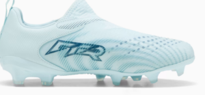 Puma FUTURE 9 MATCH Laceless FG/AG Football Boots | Icy Blue Jewel (Kid's)