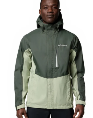Columbia Pouring Adventure III Waterproof Hiking Jacket | Green (Men's)