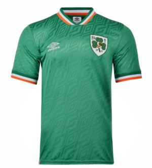 Umbro 17-03 Retro Football Jersey | Green/White (Adults)