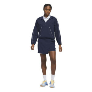 adidas ULTIMATE365 Seersucker Quarter Zip Jacket | Navy (Women's)