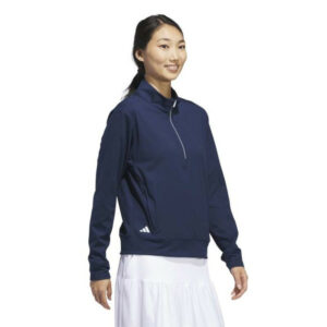 adidas Ultimate365 Half-Zip Layering Golf Top | Navy (Women's)