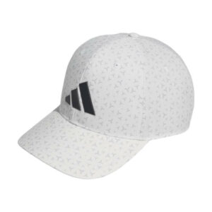 adidas Tour Print Snapback Golf Hat | White/Print (Men's)