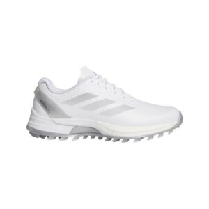 adidas Adizero ZG Spikeless Golf Shoes | White / Silver  (Women's)