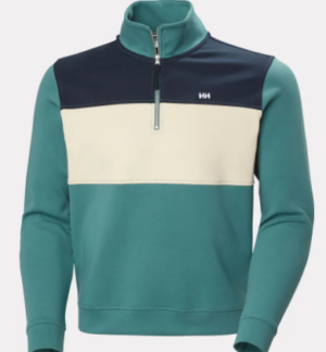 Helly Hansen Koster Sweat Half-Zip Top | Opal Green (Men's)