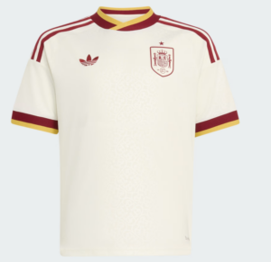 adidas Spain 26 Away Jersey | Off White  (Kid's)