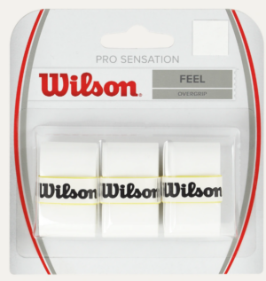 Wilson Pro Overgrip Sensation 3 Pack Tennis Grip | White