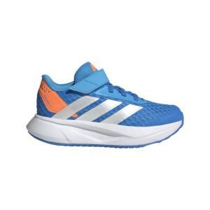 adidas Duramo SL2 EL Running Shoe | Blue/Orange (Kid's)