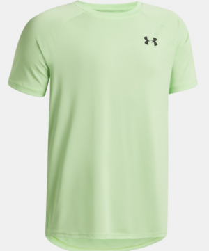 Under Armour UA Tech™ 2.0 Tee Shirt | Lime Green (Kid's / Boy's)