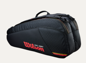 Wilson Pro Staff Classic 6 Racket Tennis Bag | Black