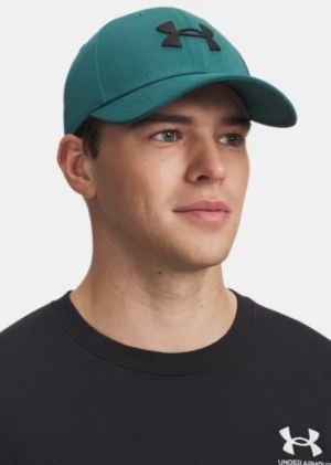 Under Armour UA Blitzing Low Stretch Fit Cap | Rack Green (Men's)
