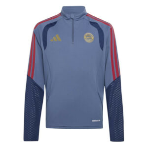 adidas BAYERN MUNICH Half Zip Training Top 26/27 | Preloved Ink/Night Indigo  (Kid's)