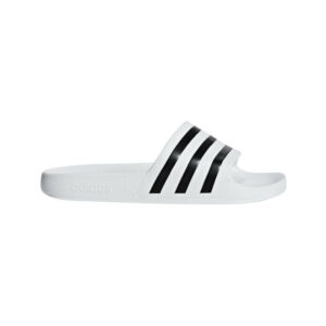 adidas Adilette Aqua Slider | (Unisex)-WHITE/BLACK